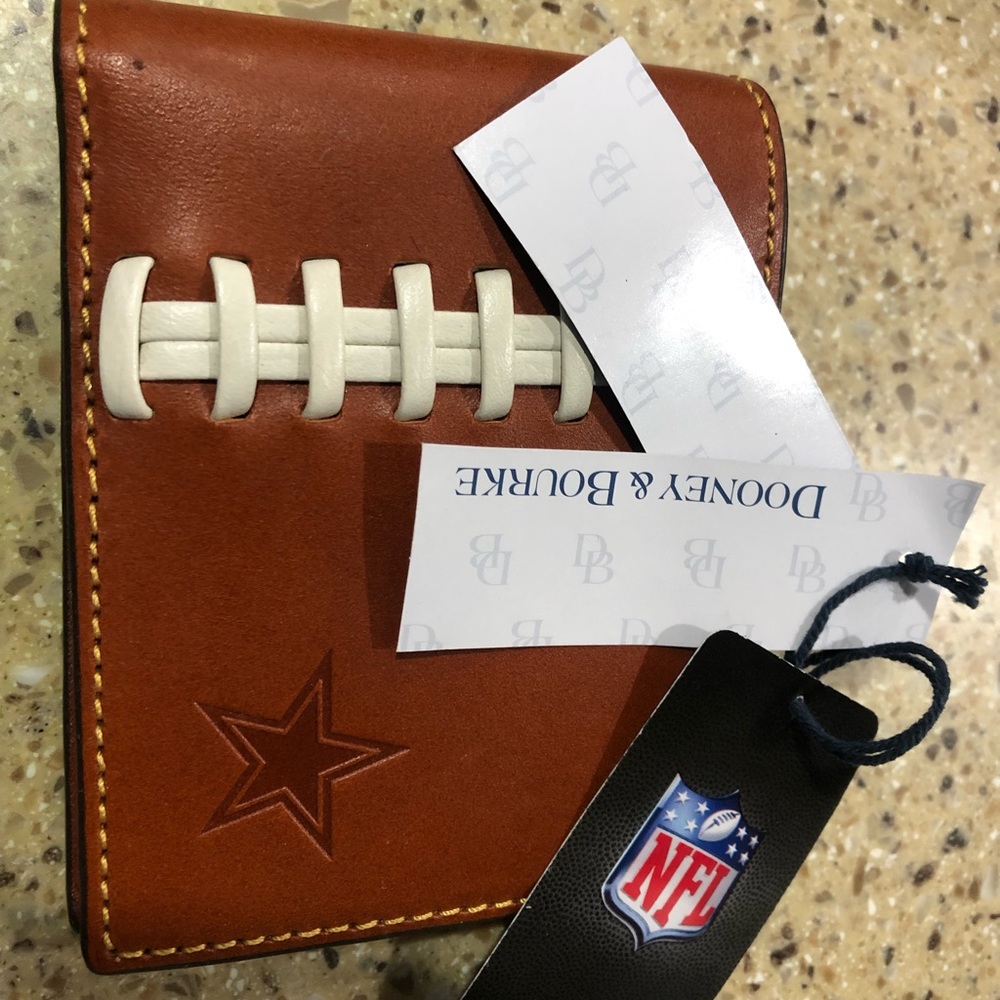 Dooney & Bourke DALLAS Cowboys wallet NFL.  New